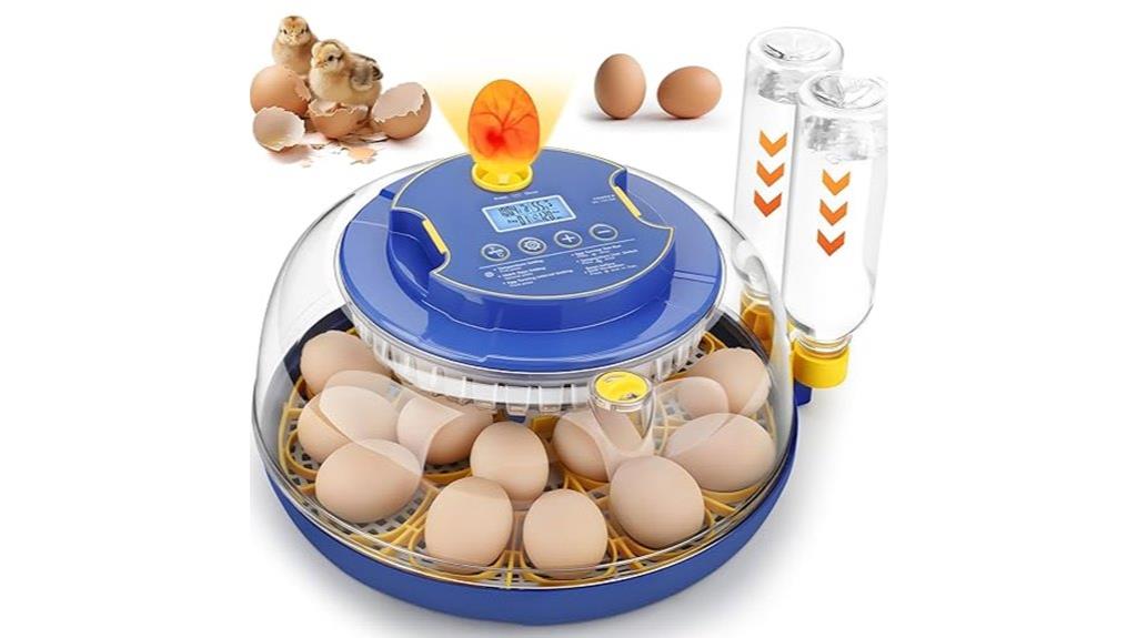 18 egg chicken incubator