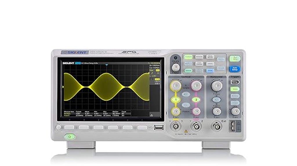 200 mhz digital oscilloscope