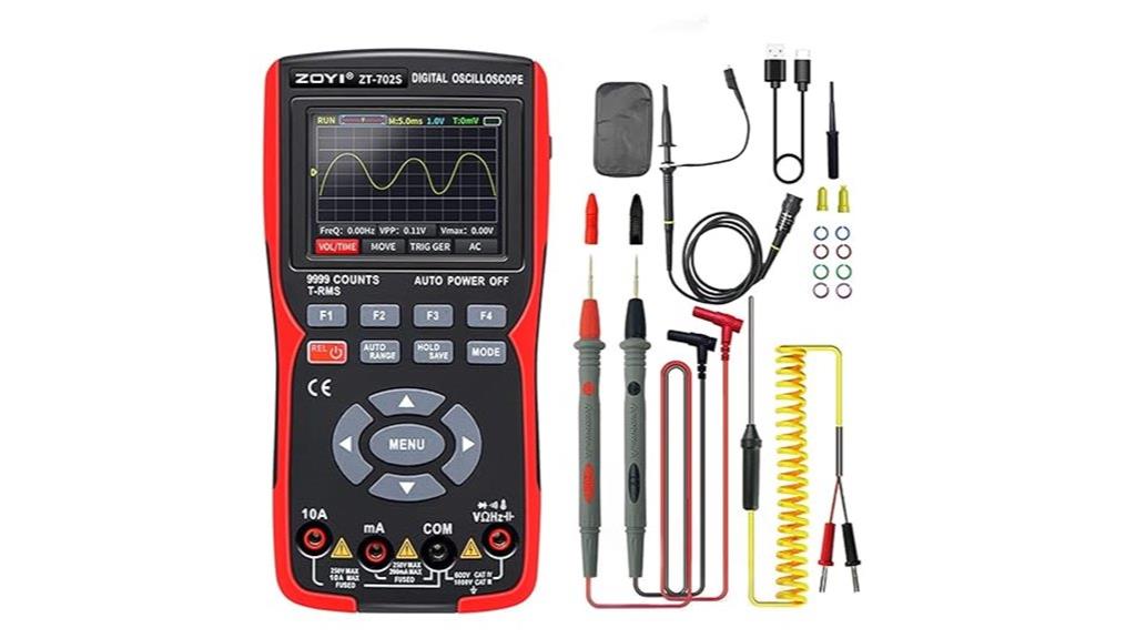 2 in 1 automotive oscilloscope