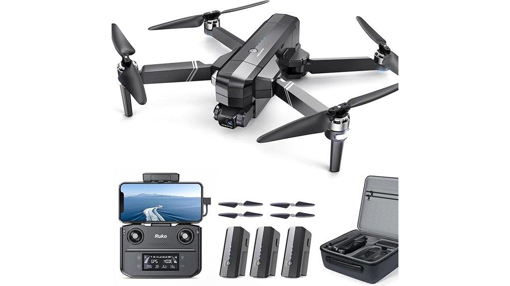4k gimbal drone with eis