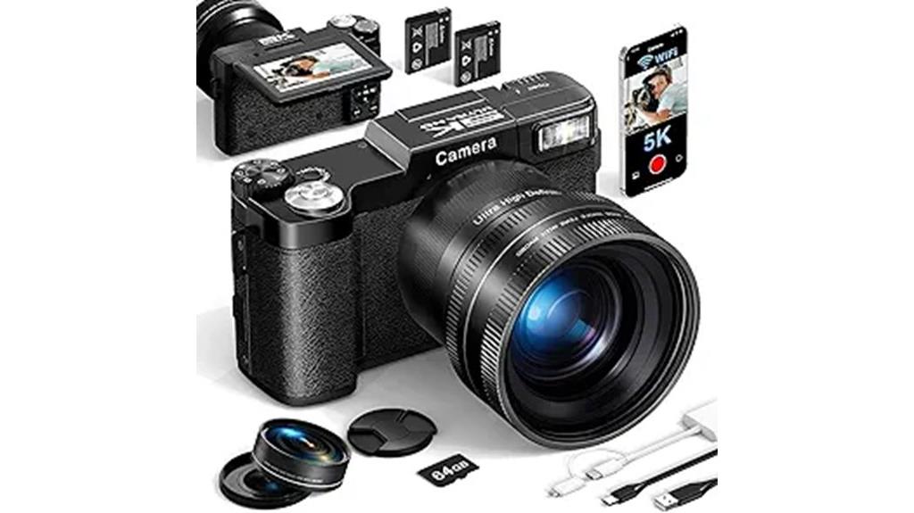 5k wifi 64mp camera