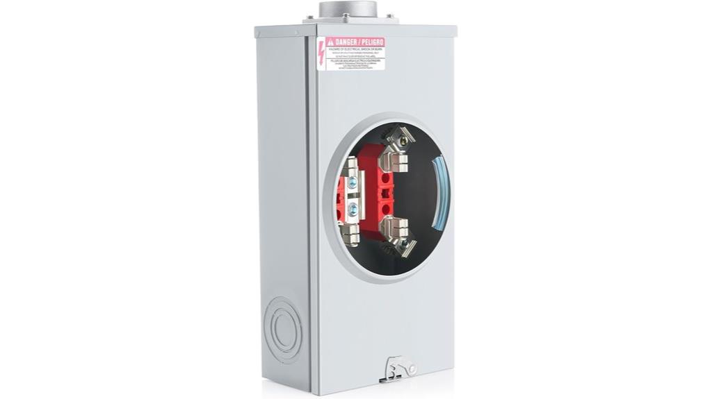 600v single phase meter socket