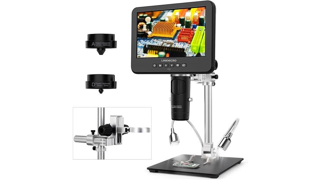 7 inch hdmi digital microscope