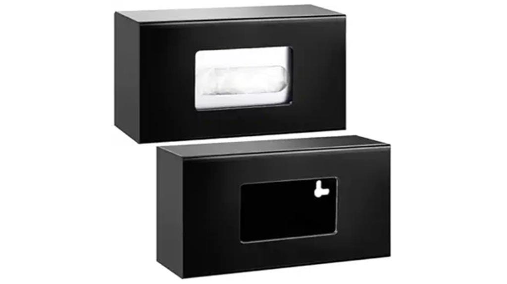 acrylic wall mount dispenser