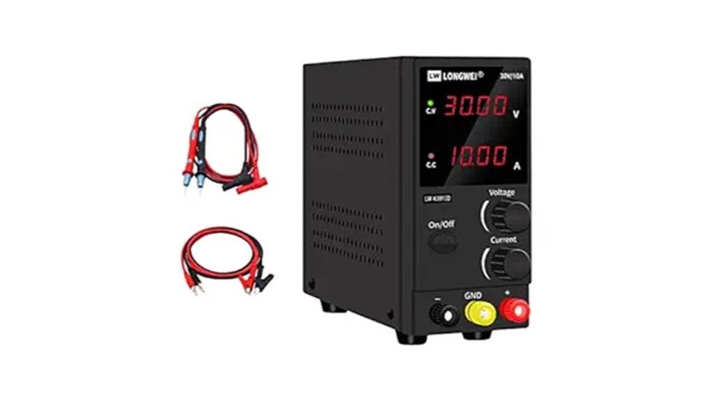 adjustable 30v 10a power supply