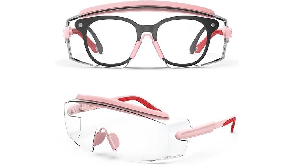adjustable anti fog safety