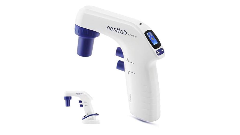 adjustable electric pipette