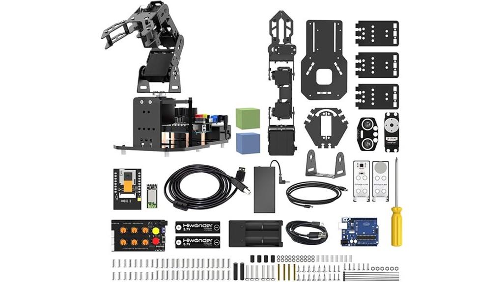 ai powered 5 axis robotic arm