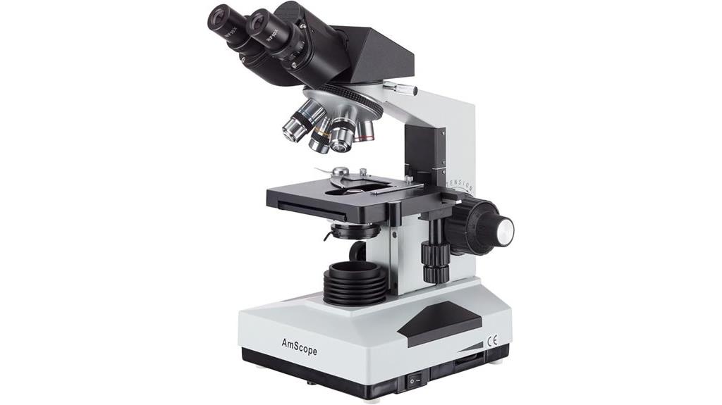 amscope b490a led microscope