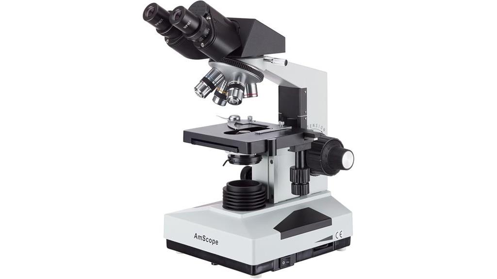 amscope binocular microscope