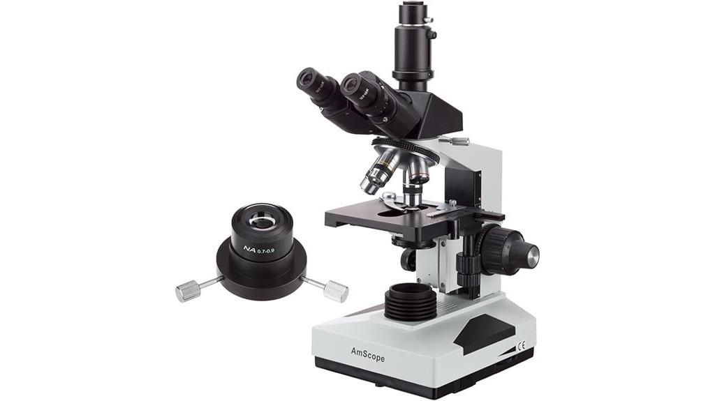 amscope t490 dk microscope