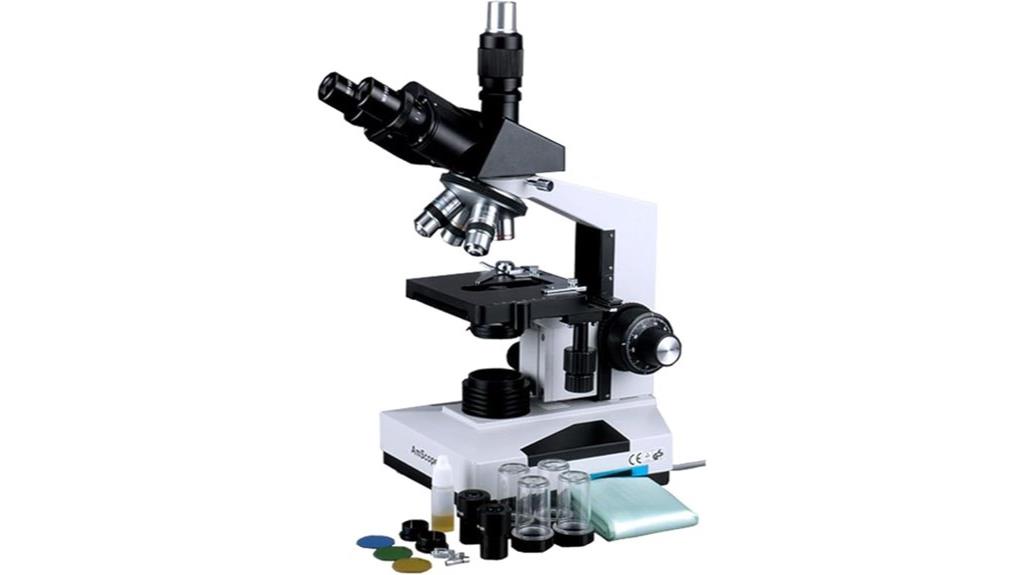 amscope t490a dk microscope
