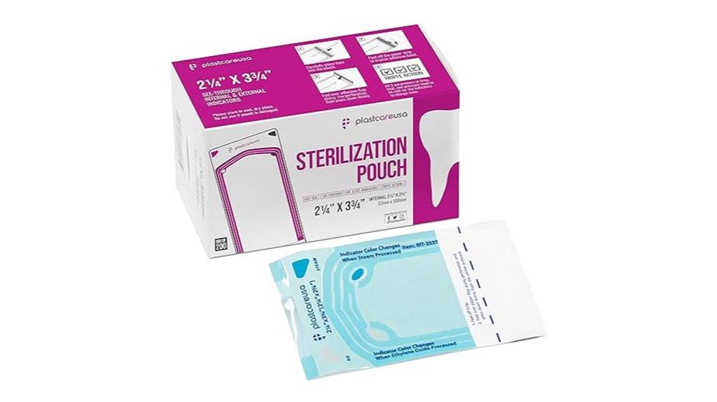autoclave pouch bags pack