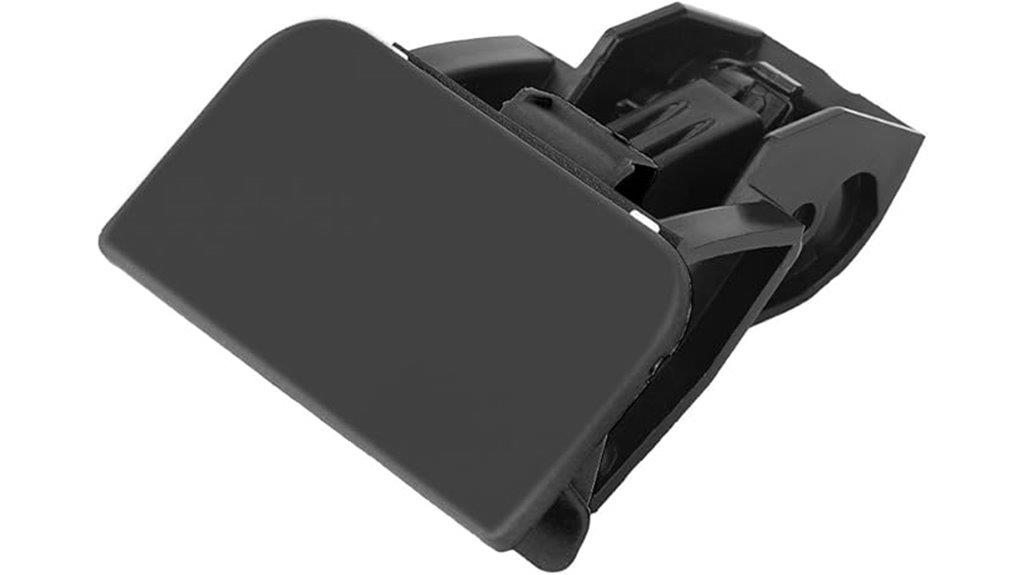 black car glove box lock