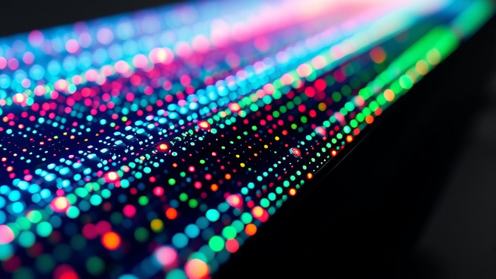 brighter flexible lighting displays