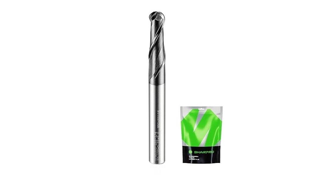 carbide 2 flute end mill