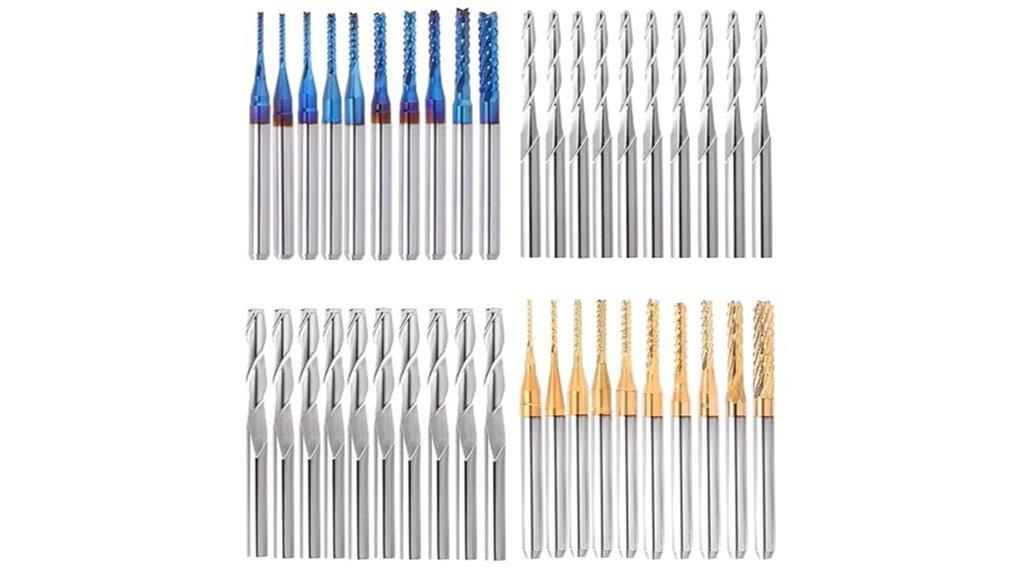 cnc router bits set