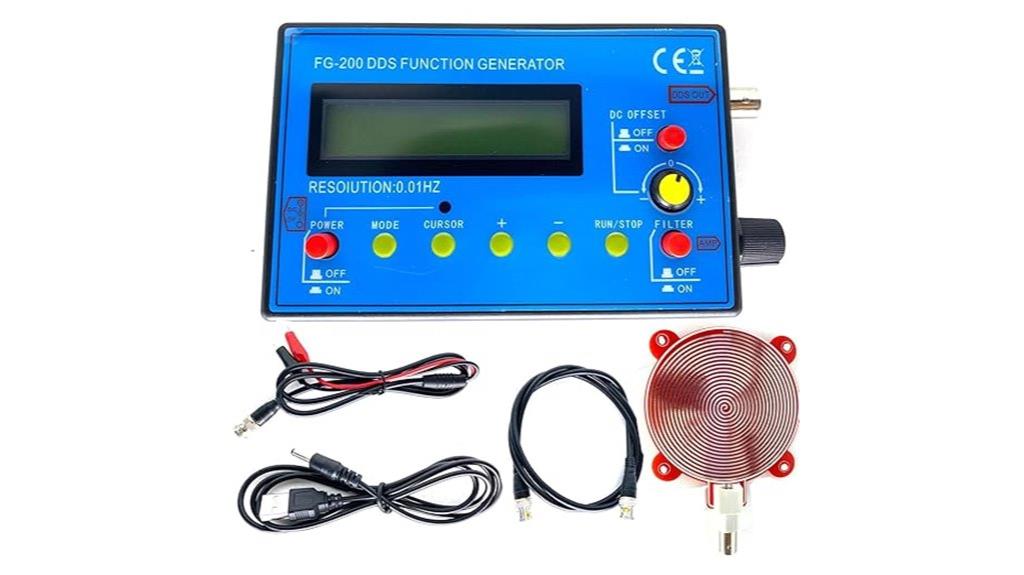 dds signal generator with bnc