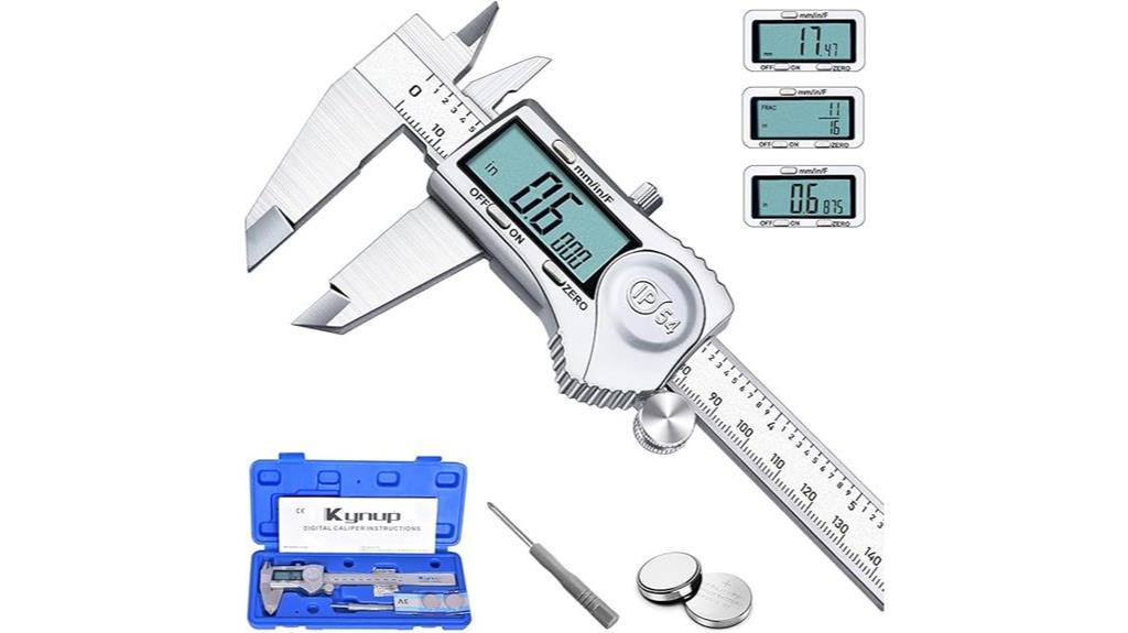 digital caliper with lcd