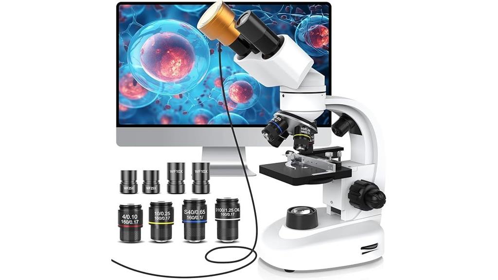 digital eyepiece binocular microscope