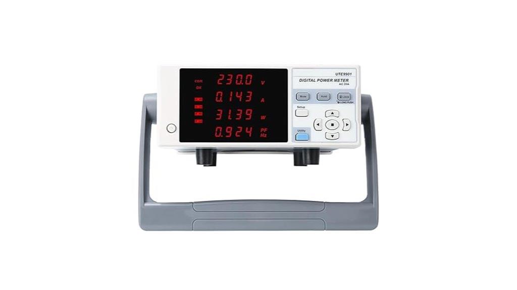 digital power meter alarm