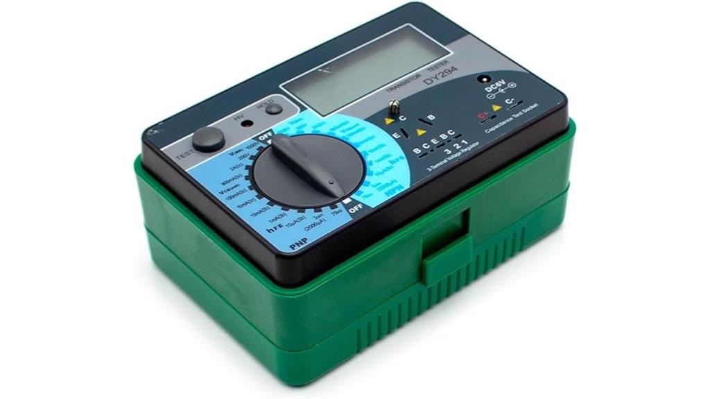 digital transistor testing device