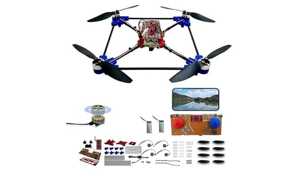 diy drone with dual cameras