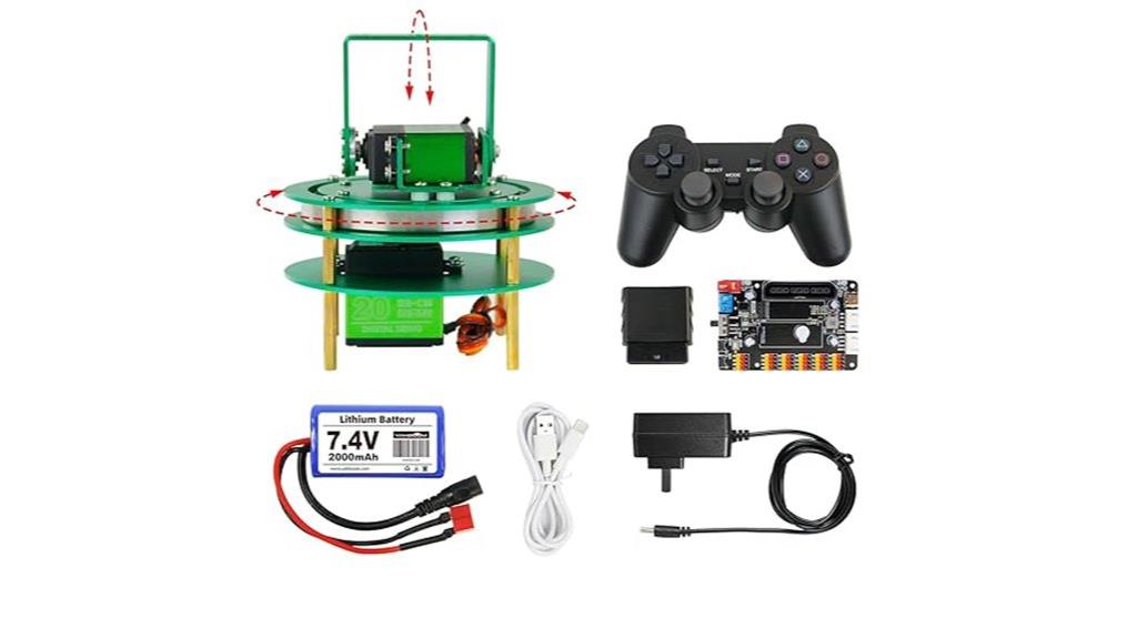 diy robot pan tilt kit