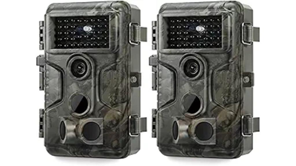 dual pack trail cameras