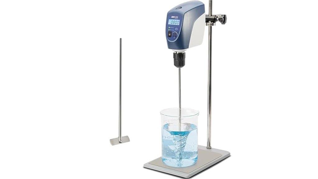 electric overhead stirrer with lcd