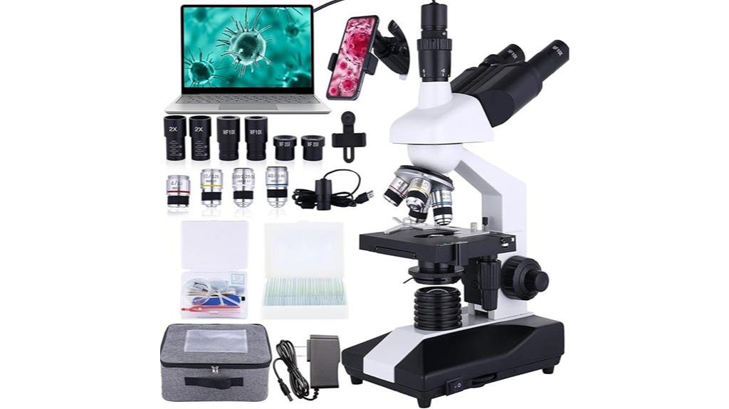 high magnification compound microscope