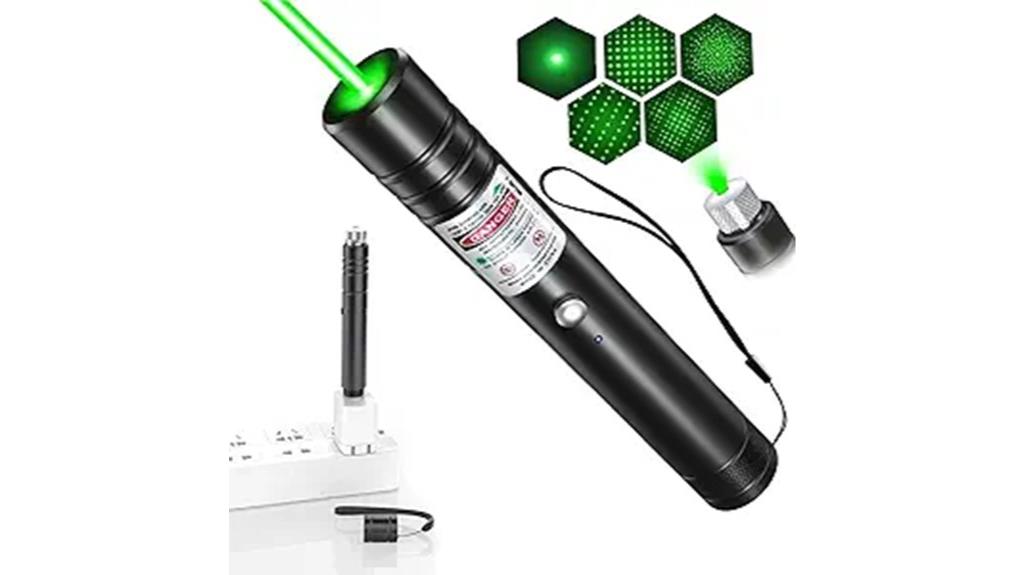 high power tactical green laser