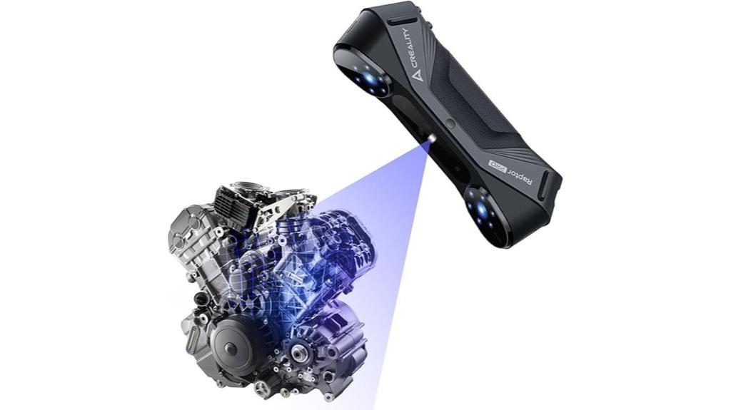 high precision raptor pro scanner