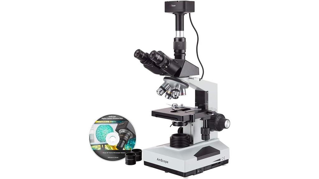 high quality digital trinocular microscope