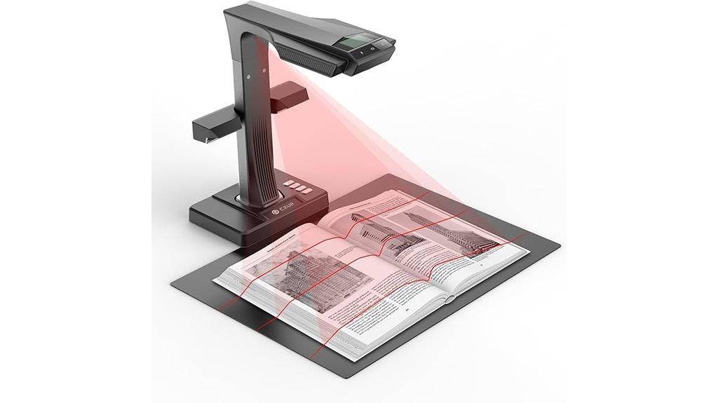 high resolution book scanner