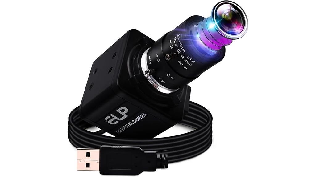 high resolution webcam with zoom