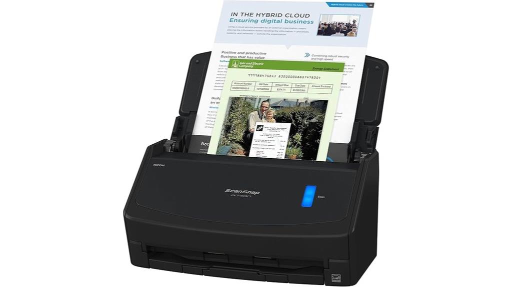 high speed auto document scanner