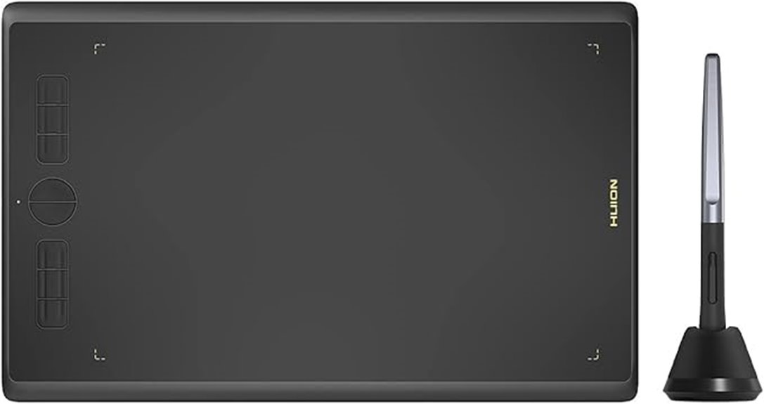 huion h610x drawing tablet