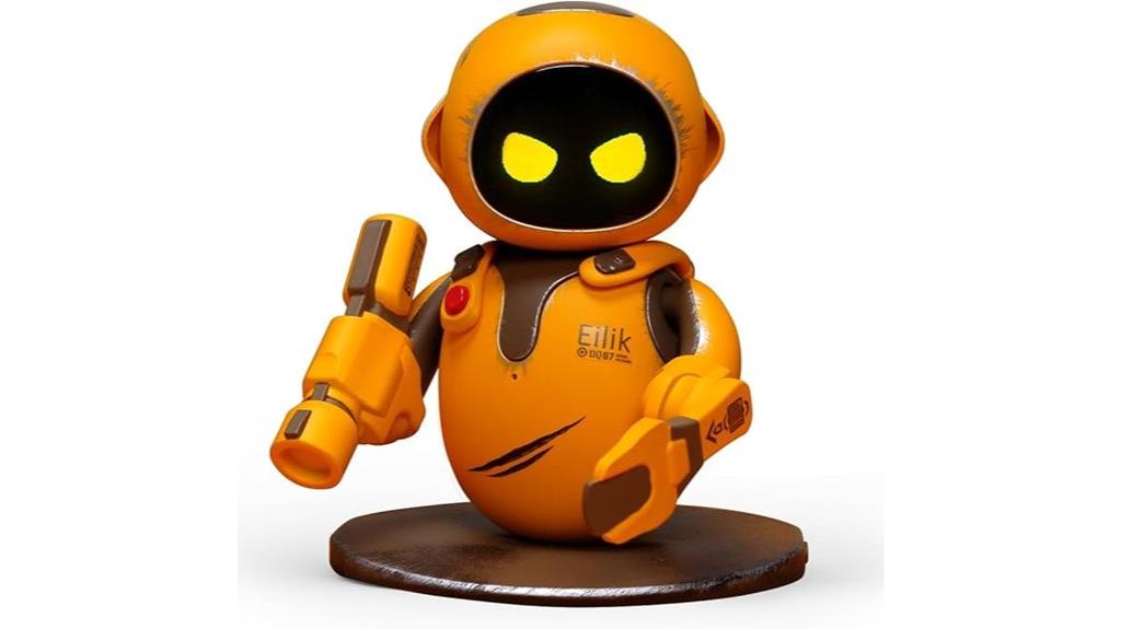 interactive mini game robot