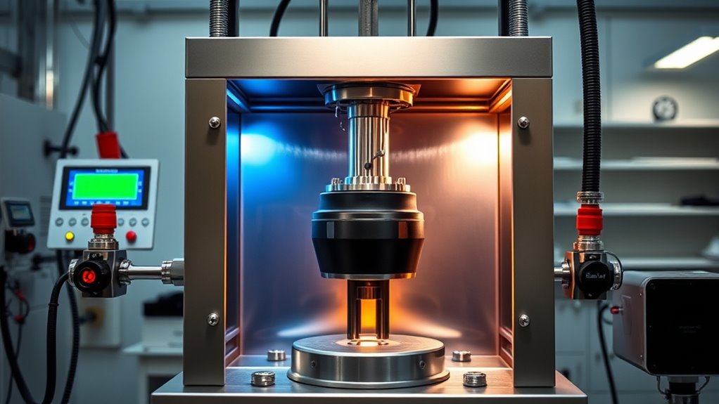 key testing machine features