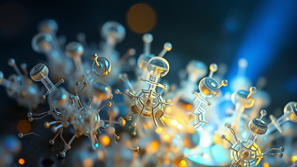 light powered nanomachine activation