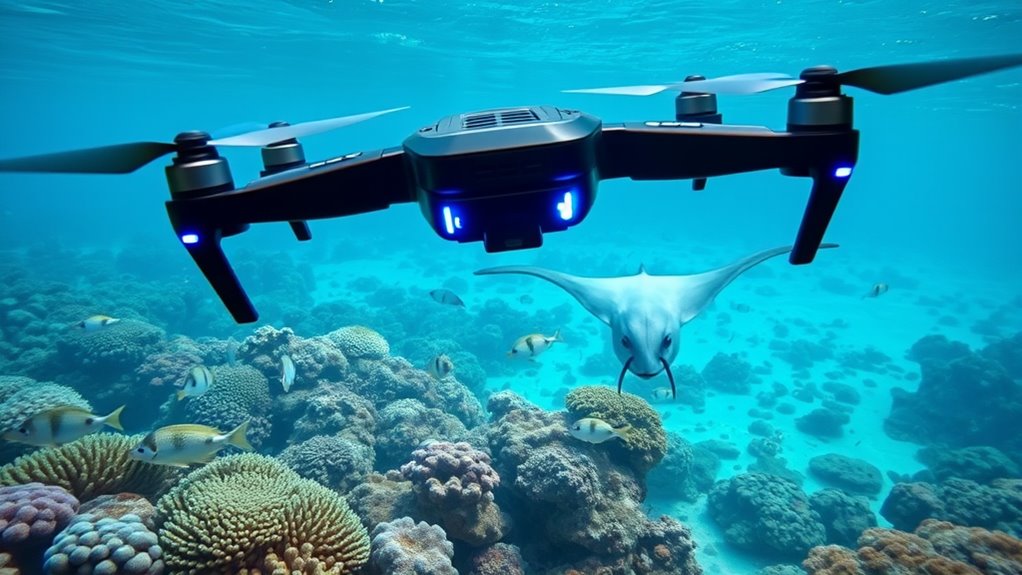 luxury underwater drone cameras