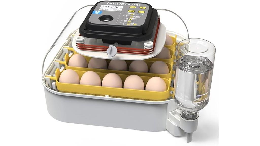 maticoopx 20 egg incubator