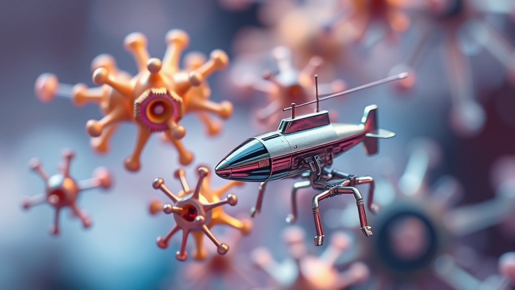 molecular machines versus nanorobots