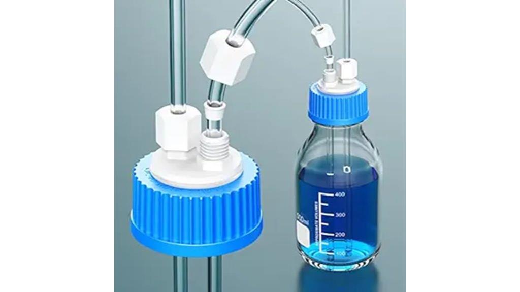 multiple ptfe bottle distributors