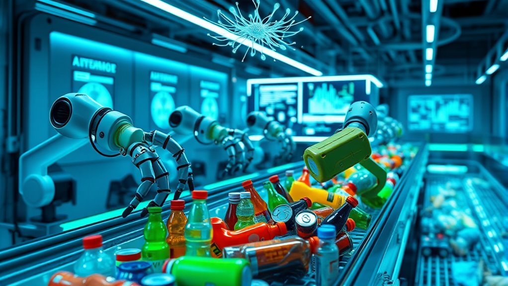 nano enabled waste sorting