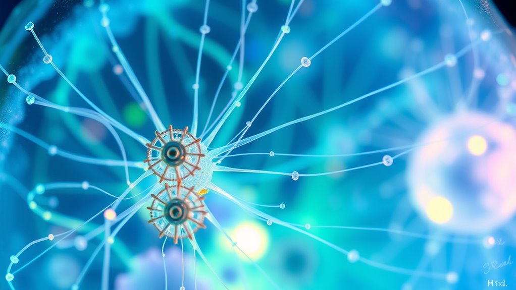 nanoscale motors enable cell movement