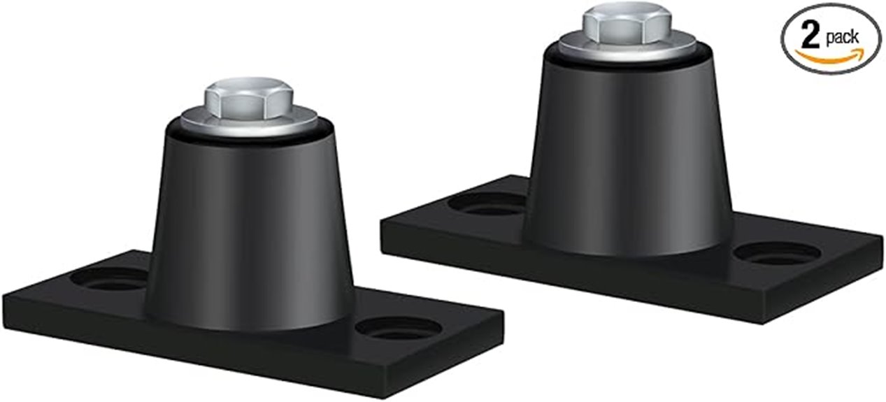neoprene floor mount isolator