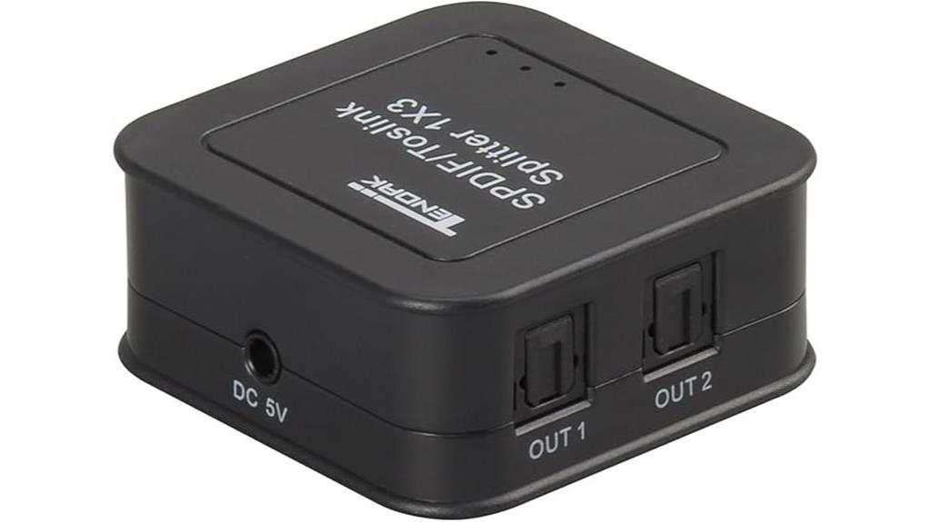 optical audio splitter