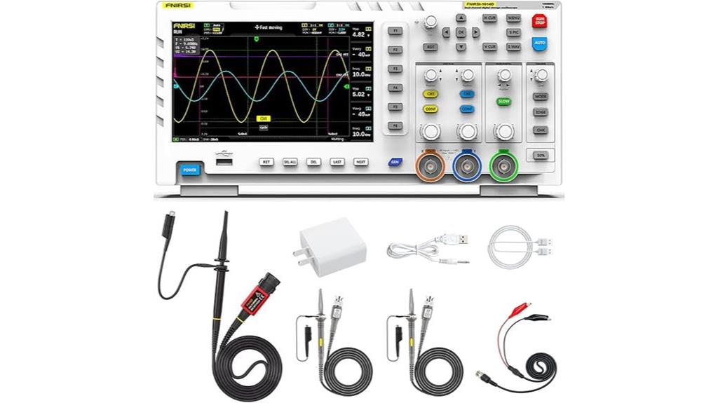 oscilloscope with signal generator